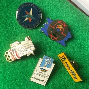 Olympic/commonwealth games lapel pins